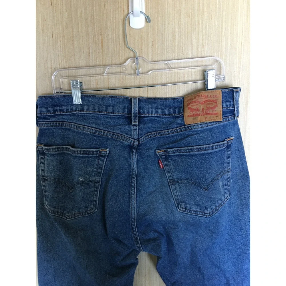 Levis 505 Regular Fit Straight Leg Jeans Mens